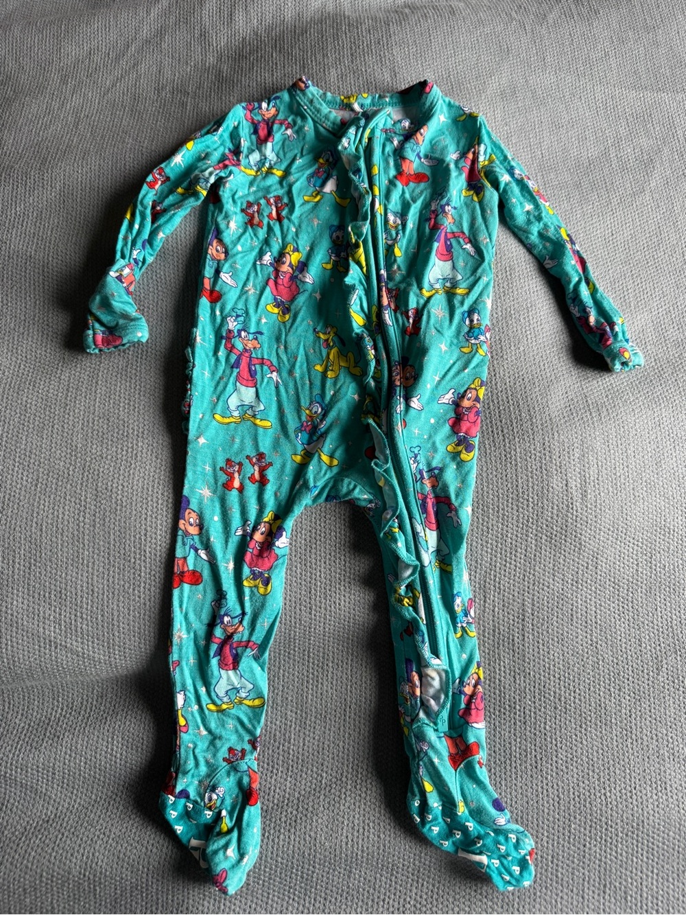 Posh Peanut Mickey & friends pajamas 0-3 month